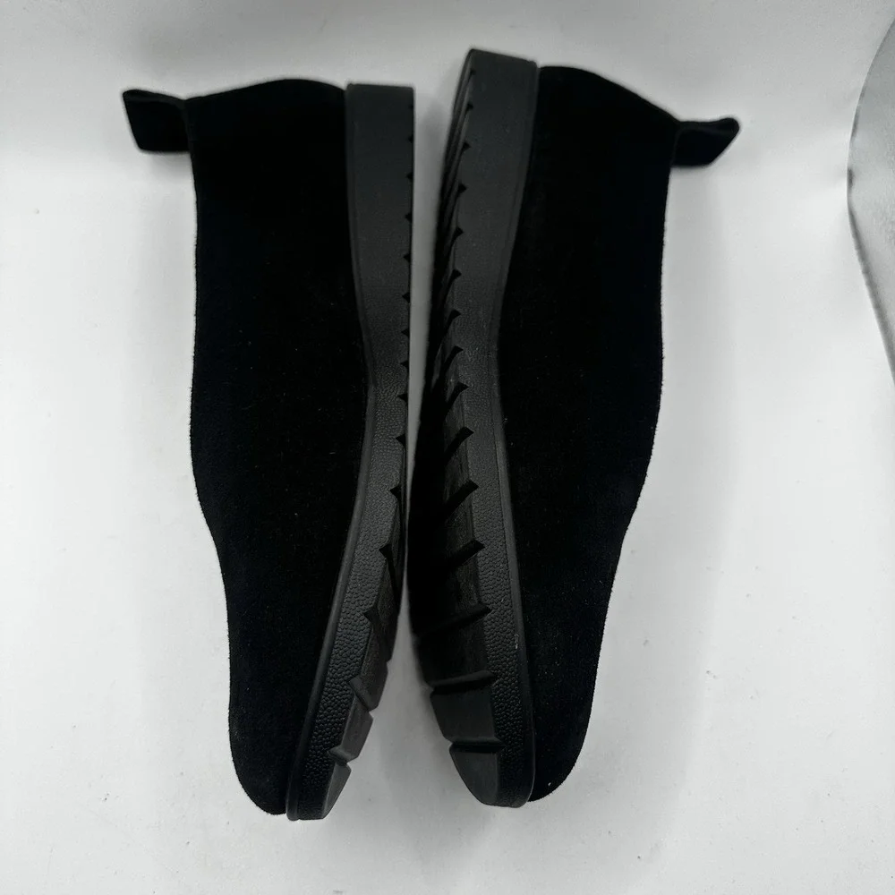 Eileen Fisher Humor Wedge Suede Slip On Ballet Wedge Style‎ Flat Women's Size 9